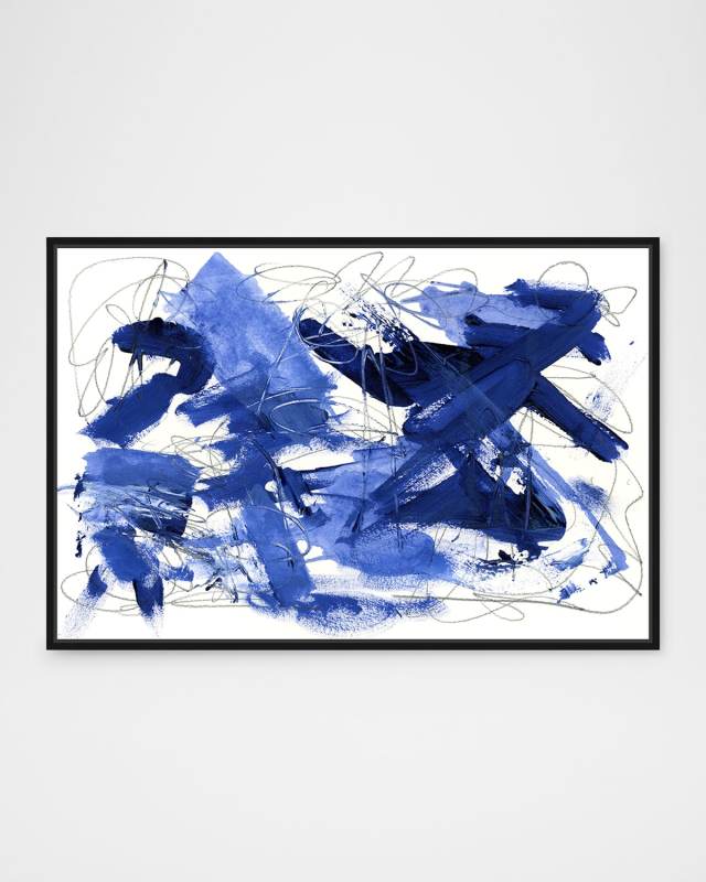 "Dancing Class" Hand-Embellished Framed Giclee